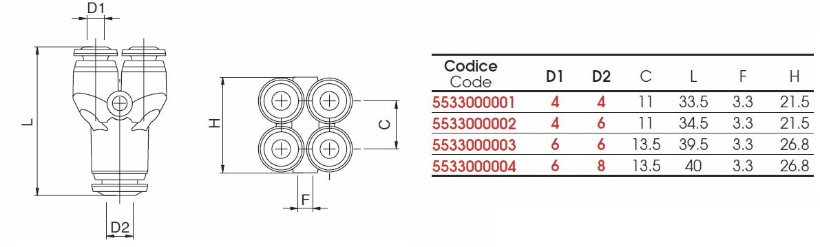 racord-y-55330